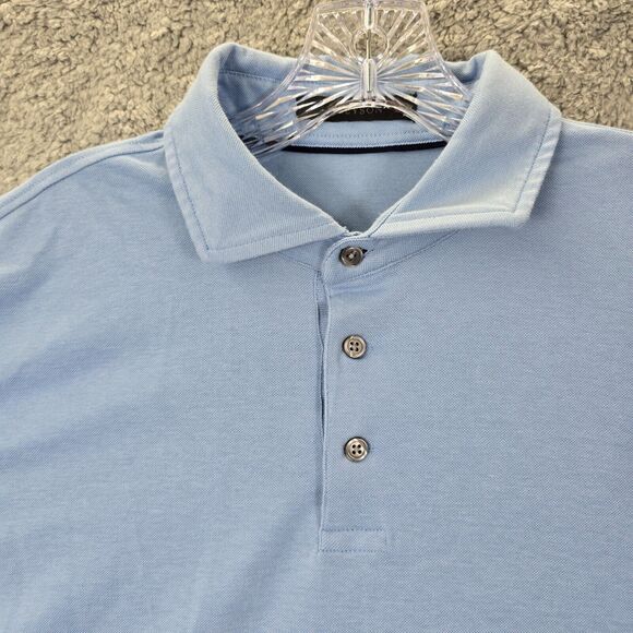 Greyson Men’s Blue Golf Polo Shirt LOGO "Youth On Course" Size XL - Picture 2 of 12